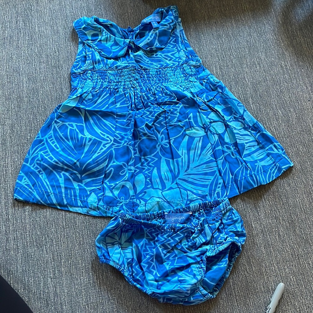 12M Blue Ginger dress